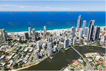 Aerial Photo Surfers Paradise QLD Aerial Photography