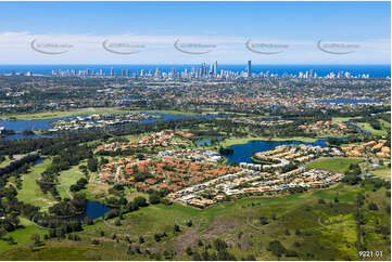 Aerial Photo Carrara QLD Aerial Photography