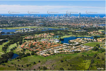 Aerial Photo Carrara QLD Aerial Photography
