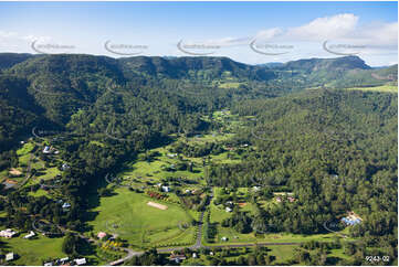 Aerial Photo Tallebudgera Valley QLD Aerial Photography