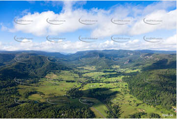 Aerial Photo Numinbah Valley QLD Aerial Photography