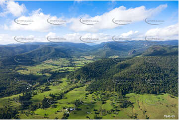 Aerial Photo Numinbah Valley QLD Aerial Photography