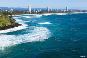 Aerial Photo Burleigh Heads QLD Aerial Photography