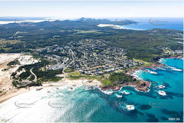 Aerial Photo Anna Bay NSW Aerial Photography