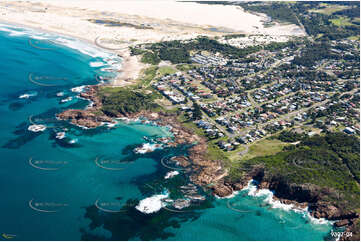 Aerial Photo Anna Bay NSW Aerial Photography