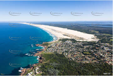 Aerial Photo Anna Bay NSW Aerial Photography