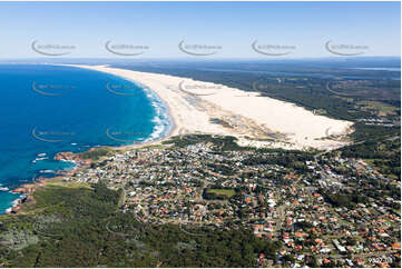 Aerial Photo Anna Bay NSW Aerial Photography