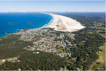 Aerial Photo Anna Bay NSW Aerial Photography