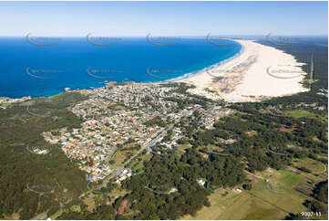 Aerial Photo Anna Bay NSW Aerial Photography