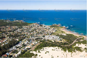 Aerial Photo Anna Bay NSW Aerial Photography