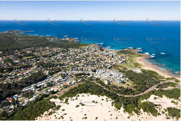 Aerial Photo Anna Bay NSW Aerial Photography