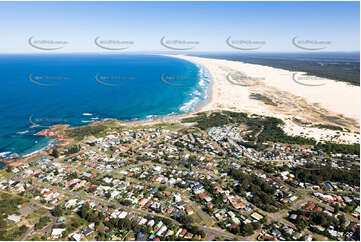 Aerial Photo Anna Bay NSW Aerial Photography