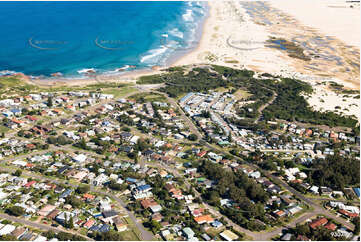 Aerial Photo Anna Bay NSW Aerial Photography