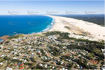 Aerial Photo Anna Bay NSW Aerial Photography