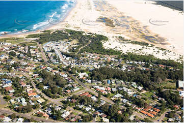 Aerial Photo Anna Bay NSW Aerial Photography