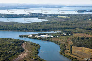 Aerial Photo Anna Bay NSW Aerial Photography