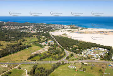 Aerial Photo Anna Bay NSW Aerial Photography