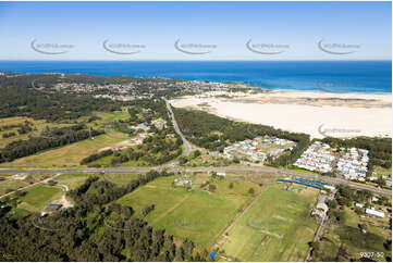 Aerial Photo Anna Bay NSW Aerial Photography