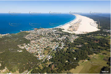 Aerial Photo Anna Bay NSW Aerial Photography