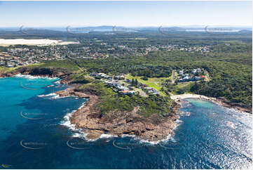Aerial Photo Fishermans Bay NSW Aerial Photography