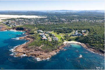 Aerial Photo Fishermans Bay NSW Aerial Photography
