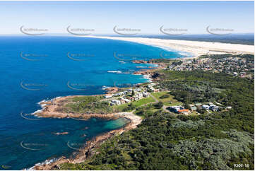 Aerial Photo Fishermans Bay NSW Aerial Photography