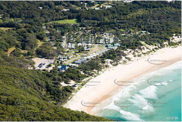 One Mile Beach Holiday Park NSW Aerial Photography