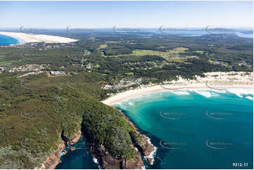 One Mile Beach Holiday Park NSW Aerial Photography