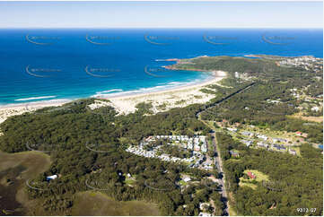 Middle Rock Village Park NSW Aerial Photography