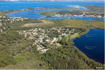 Aerial Photo Hawks Nest NSW Aerial Photography