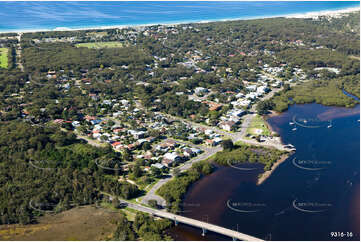 Aerial Photo Hawks Nest NSW Aerial Photography