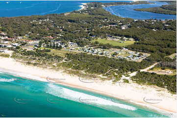 Hawks Nest Beach Holiday Park NSW Aerial Photography