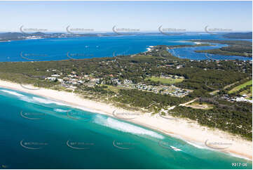 Hawks Nest Beach Holiday Park NSW Aerial Photography