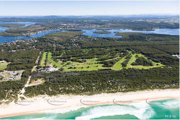 Hawks Nest Golf Club NSW Aerial Photography