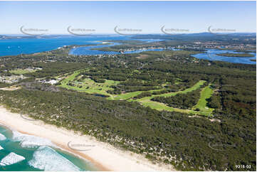 Hawks Nest Golf Club NSW Aerial Photography