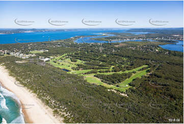 Hawks Nest Golf Club NSW Aerial Photography