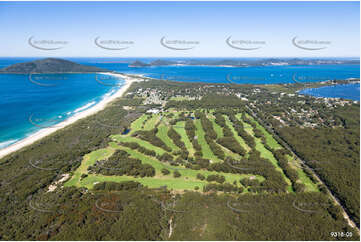 Hawks Nest Golf Club NSW Aerial Photography