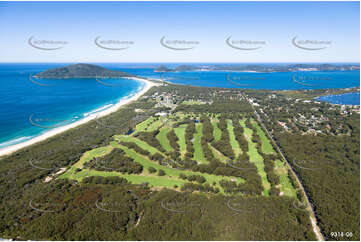 Hawks Nest Golf Club NSW Aerial Photography