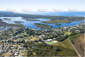 Aerial Photo Tea Gardens NSW Aerial Photography