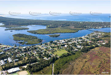 Aerial Photo Tea Gardens NSW Aerial Photography