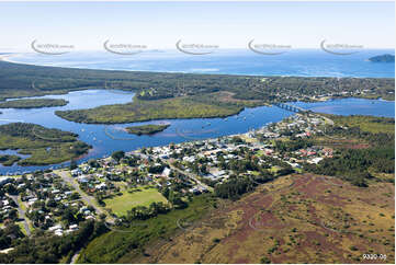 Aerial Photo Tea Gardens NSW Aerial Photography