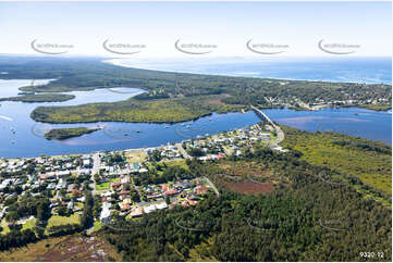 Aerial Photo Tea Gardens NSW Aerial Photography