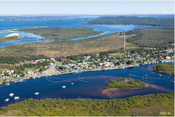 Aerial Photo Tea Gardens NSW Aerial Photography