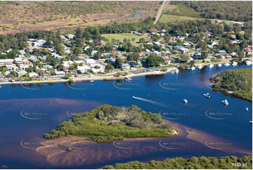 Aerial Photo Tea Gardens NSW Aerial Photography