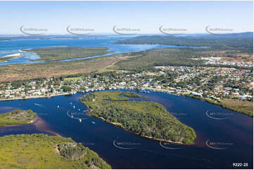 Aerial Photo Tea Gardens NSW Aerial Photography