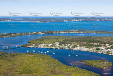 Aerial Photo Tea Gardens NSW Aerial Photography