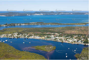 Aerial Photo Tea Gardens NSW Aerial Photography