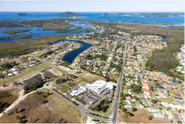 Aerial Photo Tea Gardens NSW Aerial Photography