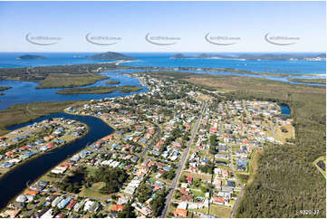 Aerial Photo Tea Gardens NSW Aerial Photography