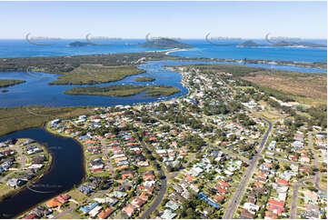 Aerial Photo Tea Gardens NSW Aerial Photography